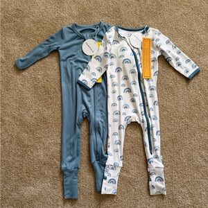 NWT Dreamland Baby Bamboo Sleepers 9-12mo